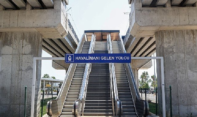 Antalya Havalimanı’na Yeni Tramvay Durağı Açıldı
