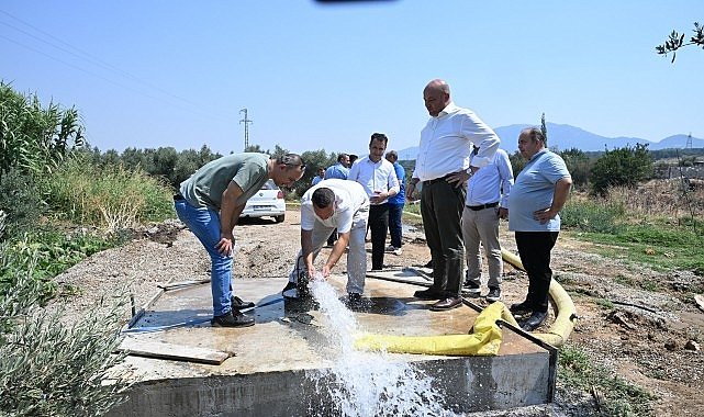 Manisa’da Tiyenli Mahallesi’ne Yeni Su Kaynağı
