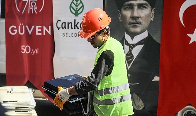 Çankaya’da Elektronik Atıklar Geri Dönüşüme Kazandırılıyor