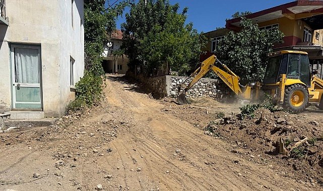 Kemer’de altyapı çalışmaları