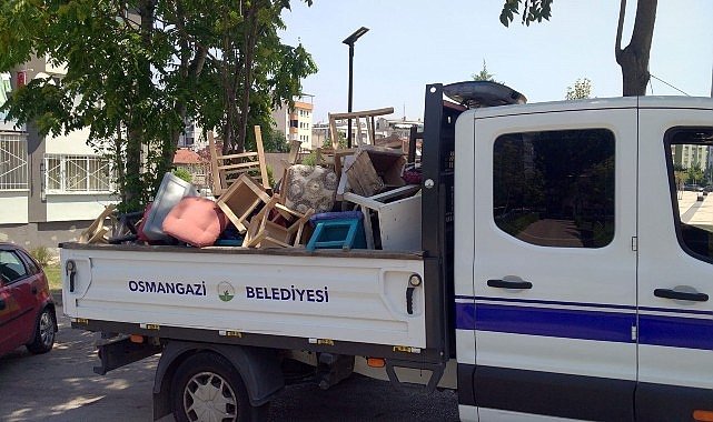 Osmangazi’de Kaldırım İşgaline Zabıta Müdahalesi