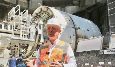 Kocaeli’de Körfezray Metrosu İçin Dev Köstebekler Çalışmaya Hazırlanıyor