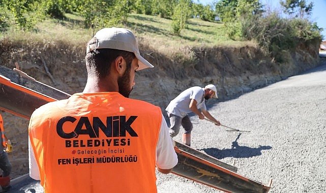 Canik’te Ulaşım Ağı Güçleniyor: Yeni Yollar Hizmette
