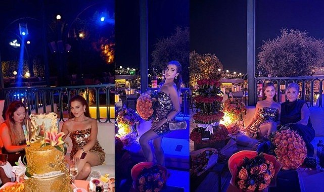 Melisa Özmen’in Doğum Gününde Güllerle Taçlandırılan Kutlama