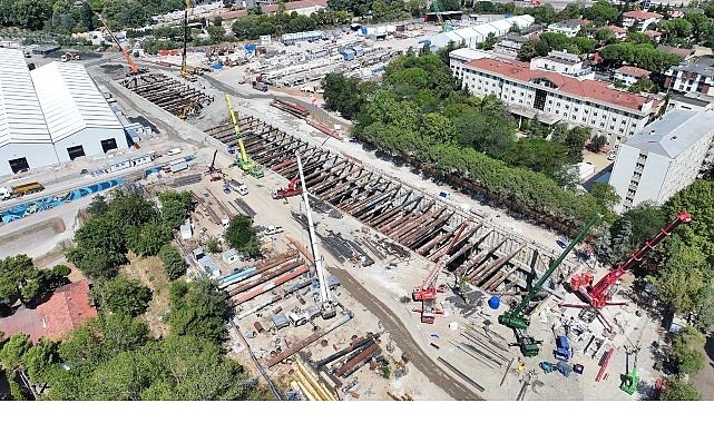 Kocaeli’de Körfezray Metrosu İçin Dev Tünel Kazıcılar Hazır