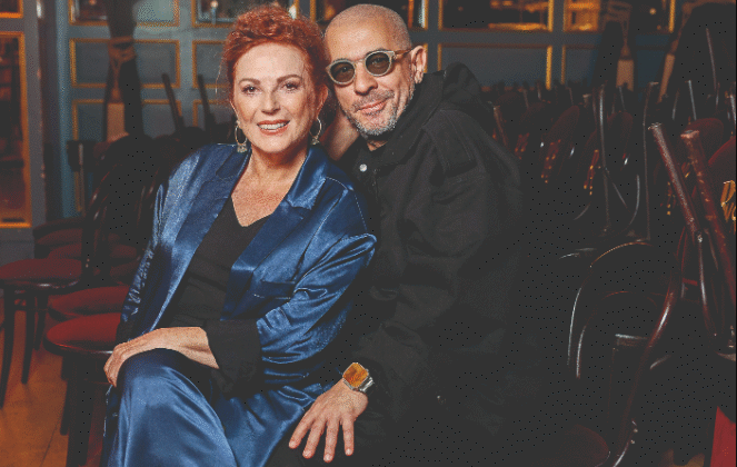 Derya Alabora ve Okan Bayülgen Kanlı Kabare’de Buluştu