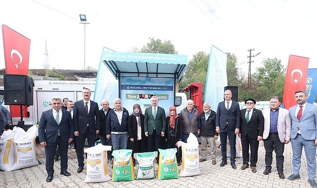 Kocaeli’de 3.500 Çiftçiye Yem Bitkisi Tohumu Desteği