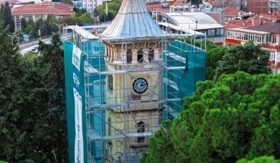 Kocaeli, Tarihi Saat Kulesi’ni Eski İhtişamına Kavuşturuyor