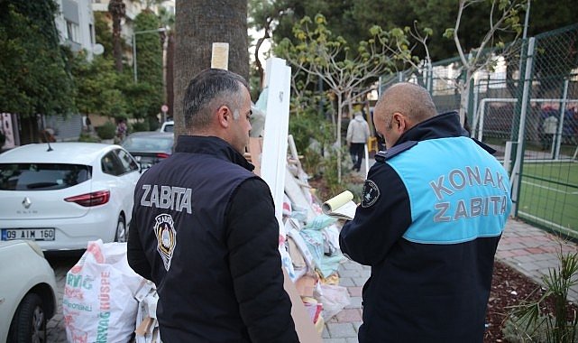 Konak Belediyesi Kaçak Moloz Dökümüne Karşı Sıkı Denetimde