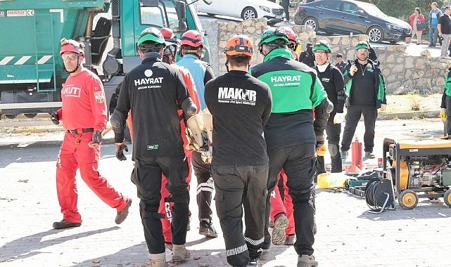 Menemen’de Afetlere Hazırlık İçin Büyük Tatbikat