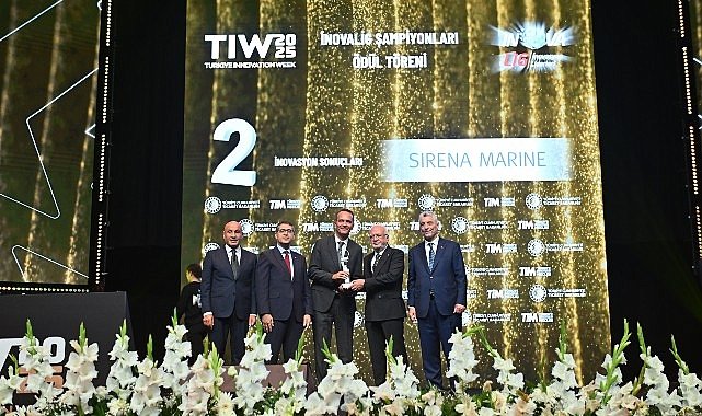 Sirena Marine İnovaLİG’te İnovasyon Ödülü Kazandı