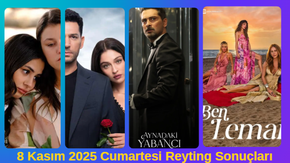 8 Kasım 2025 Reyting Savaşında Hangi Dizi Zirvede?