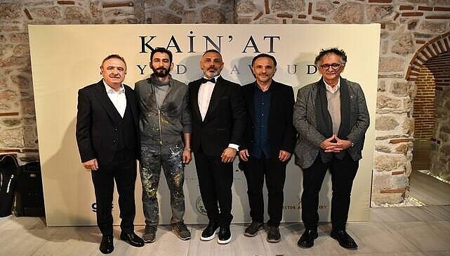 Seyed Davoud’un Kain’at Sergisi Tarihi Hamamda Sanatseverlerle Buluştu